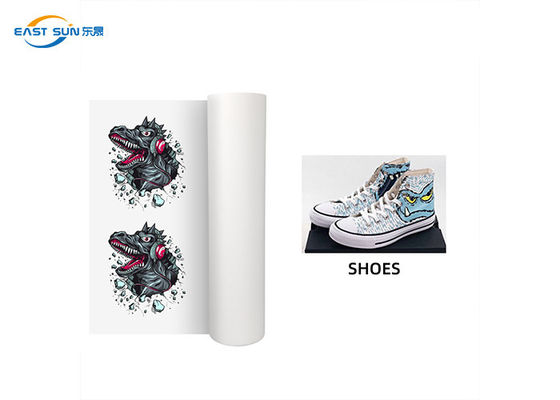 Prezzo buono Singola e doppia larghezza laterale 30cm del rotolo di film dell'ANIMALE DOMESTICO del trasferimento di calore DTF in linea