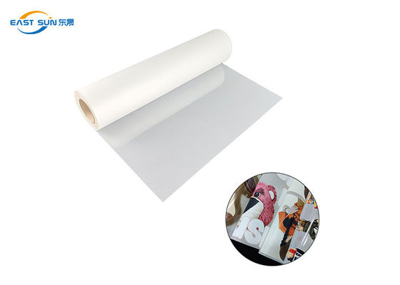 Prezzo buono Stampa a trasferimento termico DTF Film Hot Peel Single Side Matte DTF PET Film Roll in linea