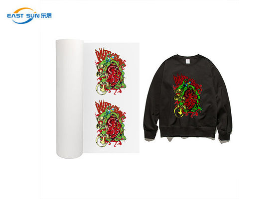 Prezzo buono Doppio film dell'ANIMALE DOMESTICO di Matte Clear Heat Transfer del lato per i tessuti di tessuto in linea