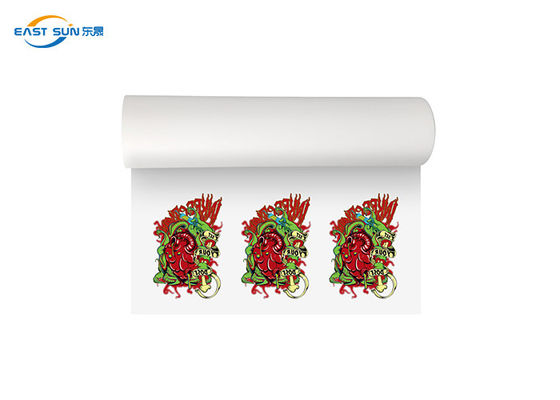 Prezzo buono Film dell'ANIMALE DOMESTICO del trasferimento di calore del film 0.075mm di trasferimento dell'ANIMALE DOMESTICO di larghezza 600mm DTF in linea