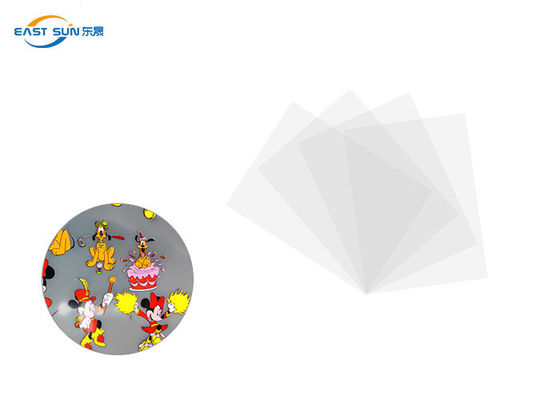 Prezzo buono Film di stampa su ordinazione di dimensione A3 A4 30cm 60cm DTF della buccia DTF dell'ANIMALE DOMESTICO del film freddo di trasferimento in linea