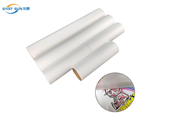 Peeling a caldo 30cm 60cm Dtf Film di stampa a lato singolo Matte Pet