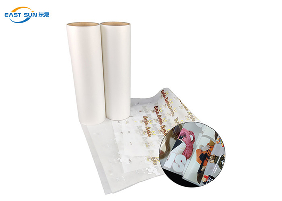 Good price 30cm 33cm 60cm DTF Film di stampa Cold Peel Heat Transfer PET Film Roll in linea